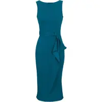 Anna field Robe fourreau bleu cyan