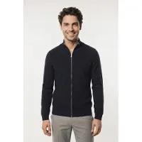 Tom Tailor Vestes en maille bleu foncé