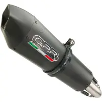 Gpr Exhaust Systems Gpe Annblack Titaium Kawasaki Ninja 1000 Sx 20-20 Ref:k.182.e5.gpan.blt Titanium Homologated Cone Muffler Noir Homologated