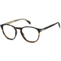 David Beckham Lunettes de Vue DB 1018 49/20/150 Havana Acetate frames MAN DB 1018
