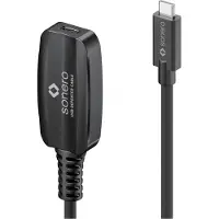 PureLink sonero USB 3.2 Gen1x1 Rallonge active - C/C - noir - 5,00m (5 m, USB 3.2 Gen 1)