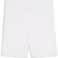 Puma Garçons, Bas de sport, teamLIGA26 Baselayer Short Tight Jr (140), Blanc