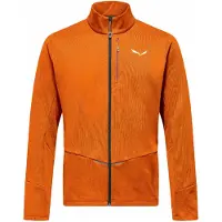 Salewa - Veste de randonnée légère et chaude - Pedroc Pl 3 Jacket M Turmeric pour Homme en Softshell - Taille XL - Orange