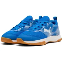 Puma Chaussure de sport d'intérieur Varion 3 Jr, modèle 109097 03, couleur : blanc royal, pointure : 33 EU