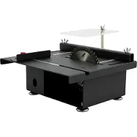OEM Scie circulaire de table, construction robuste, vitesses réglables, couleur noire