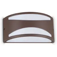 Ideal Lux Applique murale d'extérieur 1x E27 couleur café IP44 REX 213224