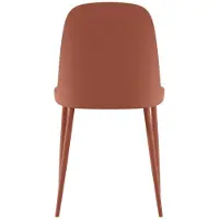 STONES Chaise Venus au design moderne en polypropylène couleur moutarde, structure durable, empilable pour une utilisation en intérieur - Om/405/SE