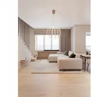 Lyora Lampe suspendue Brea beige Ø 50cm