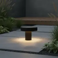 Lyora Lampe de jardin conçue Balic 10 cm noir