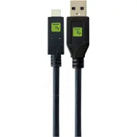 Techly USB3.1 Kabel Stecker Typ-A - Stecker USB Typ-C Schwar