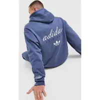 Adidas Originals Sweat à capuche Stack - Bleu, Bleu