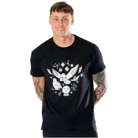 Cid T-shirt unisexe Harry Potter Hedwig Magical Xmas, taille L