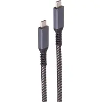 Shiverpeaks BS14-75004 Câble USB 1 m USB 3.2 Gen 2 (3.1 Gen 2) USB C noir