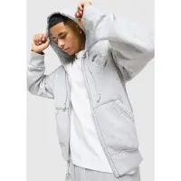 True Religion Sweat à capuche Buddha Face - Gris, Gris