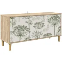 vidaXL Meuble TV GOTHA, 102 x 33 x 50 cm, panneaux de particules imitation bois Sonoma