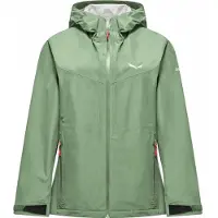 Salewa - Veste légère et imperméable - Puez 2.5L PTX Jacket W Pastel Green pour Femme - Taille S - Vert