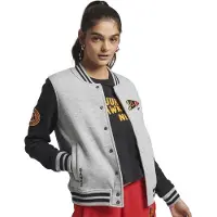 Superdry Vintage Collegiate Bomber Sweatshirt Gris L Femme