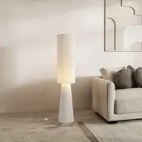 Lyora Lampe sur pied Japandi Nebia beige