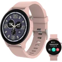 Denver Montre connectée Bluetooth rose/beige