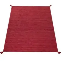 Tapis.nl Tapis tissé main Kilian rouge 160x220 cm