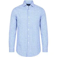 Steppin' Out Chemise Oxford Carreaux Bleu