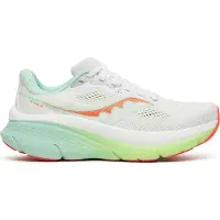 Saucony - Chaussures de course pour femmes, modèle GUIDE 19, référence S101465-1012, couleur blanc/tind, taille 42