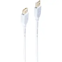 Shiverpeaks Câble USB A mâle/ femelle 2.0 blanc 3m