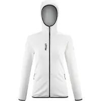 Millet - Polaire de randonnée - Seneca Fleece Hoodie W Foggy Dew pour Femme - Taille L - Blanc