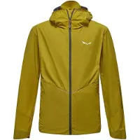 Salewa - Veste coupe-vent compressible - Pedroc Wind HD Jkt M Olive Oil pour Homme - Taille M - Jaune