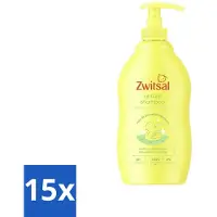 Zwitsal - Shampooing Anti-Tangle - Pour des cheveux faciles à coiffer - 400 ml - Pack avantage - 15 pièces