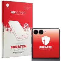 Upscreen Scratch Shield Protection (1 pcs, Samsung Galaxy Z Flip 8), Téléphone portable : film de protection, Transparent