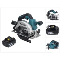 Makita Scie circulaire sans fil DHS 661 F1 18 V 165 mm sans balais + 1 batterie 3,0 Ah - sans chargeur