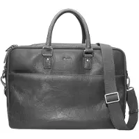 Esquire serviette sac d'ordinateur portable pour ordinateur portable Buffalo 85 Business Bag Black noir