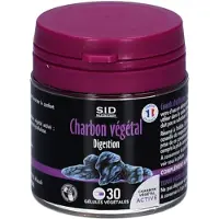 S.I.D NUTRITION Charbon végétal 30 pc(s) Capsule(S)