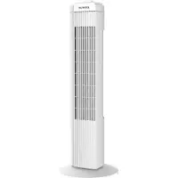 Opviq , modèle Kumtel KTF-258, ventilateur de plafond, blanc, 100% ABS, dimensions : 24,4 x 24,4 x 74,5 cm