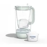 Brita Verre pour filtre à eau Mxpro, Carafe filtrante, Vert, Transparent