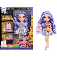 Mga Rainbow High, Collection "Pretty in Paris" - Poupée Violet Willow (violet), poupée de mode, pour filles, à partir de 4 ans, convient aux garçons et aux filles, 280 mm, multicolore, violet