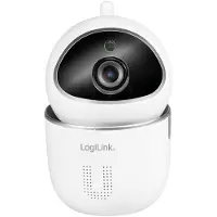 Logilink SH0117 Caméra IP Wi-Fi Smart, compatible Tuya, blanc
