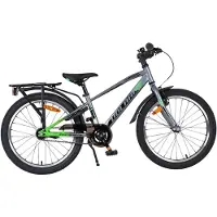 Volare Vélo pour enfants Explorer, modèle pour garçons, 20 pouces, couleur gris foncé