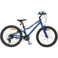 Volare Vélo pour enfants Venom - Garçons - 14 pouces - Bleu - Deux freins à main