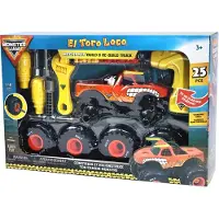 Monster Jam Mechanix 1:18 Build N ReBuild El Toro