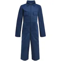 vidaXL Combinaison de travail pour enfant, taille 110/116, bleu