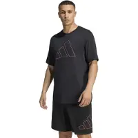 Adidas Workout Essentials Feelready Logo Short Sleeve T-shirt Noir S / Regular Homme