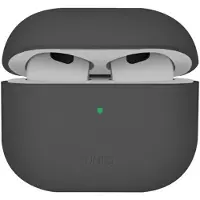 Uniq étui Lino AirPods 4 Silicone gris/ash grey