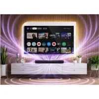MECOOL KS3 : Barre de son UHD avec caisson de basses et 2 haut-parleurs