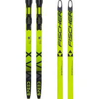 Fischer - Skis nordiques skating - Speedmax 80 Skate Plus 610 Medium + Race Skate IFP 2027 - Taille 186 cm - Jaune