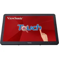Viewsonic TD2430 écran plat de PC 59,9 cm (23.6") 1920 x 1080 pixels Full HD LCD Écran tactile Multi-utilisateur Noir