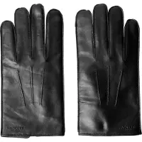 Hackett London pour homme. HM0400121 Gants en cuir Class noir (M), Casuel, Classique