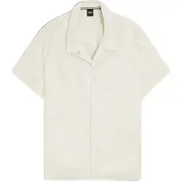 BOSS pour homme. 50535793 Chemise Beach beige (XL), Casuel, Viscose