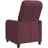 vidaXL Fauteuil de massage relax, tissu violet,